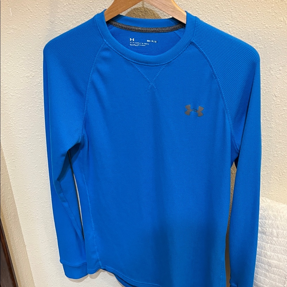 Under Armour Men's Electric Blue Long Sleeve Tee